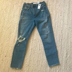 Abercrombie & Fitch high rise jeans